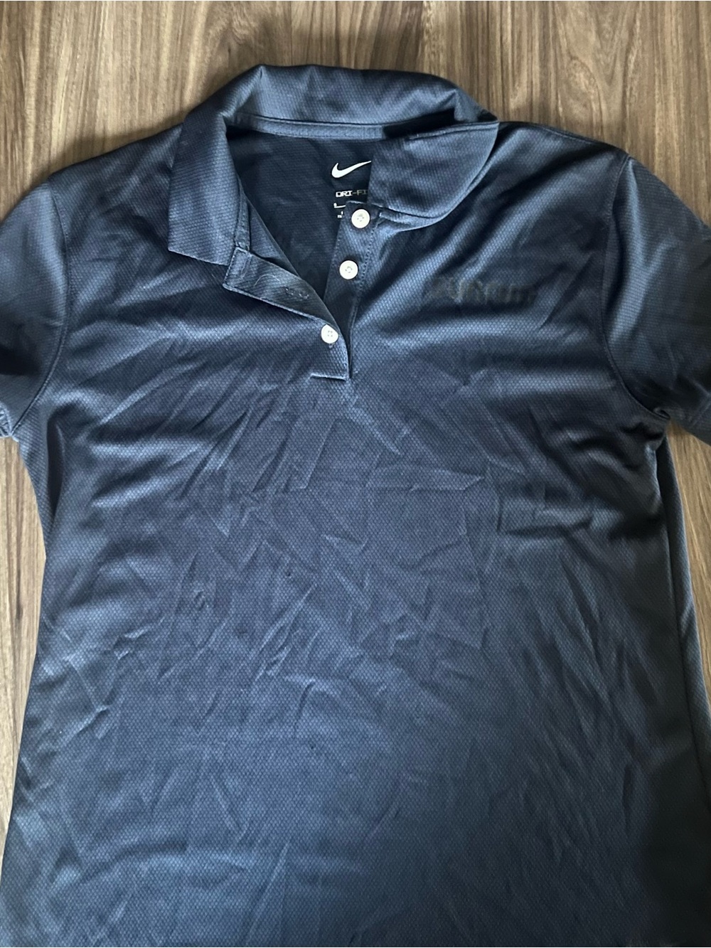Sunrun Nike Women’s Navy Dri-FIT Polo Shirt